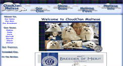 Desktop Screenshot of cloudclanmaltese.com